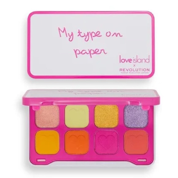 Revolution Other - Makeup Revolution X Love Island Dynamic Eyeshadow Palette My Type On Paper